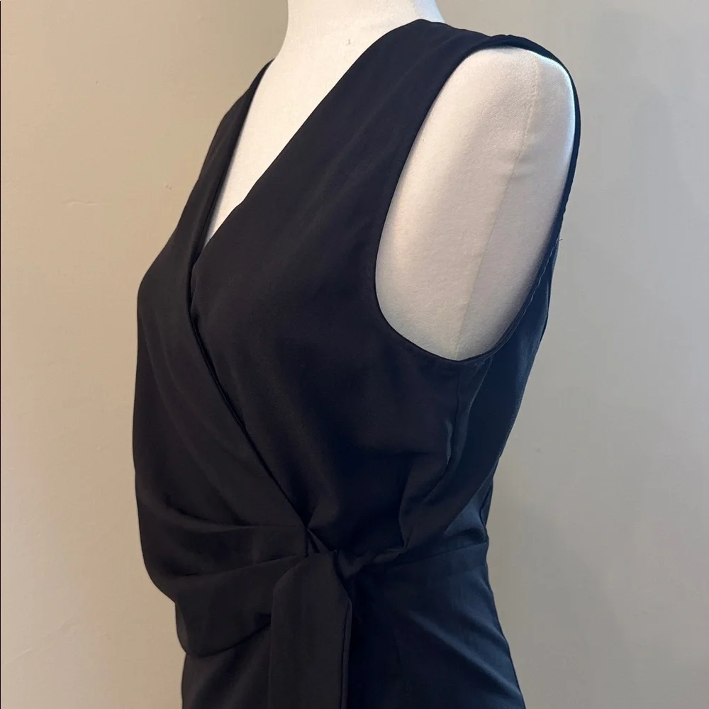 Lea & Viola Women's Medium Black Skorts Wrap Romper